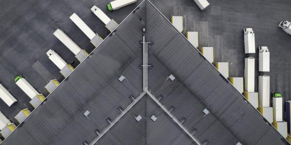 View of logistics centre