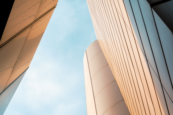 Building Corner Sunset