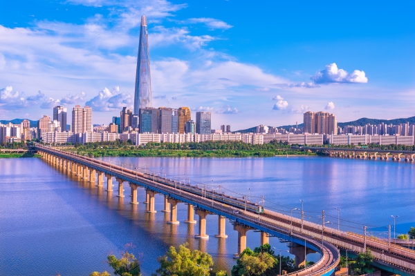 photo of Seoul city skyline in South Korea