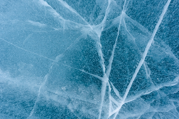 Image of blue ice