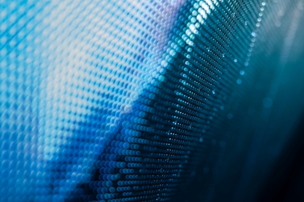 Image of a led screen close up