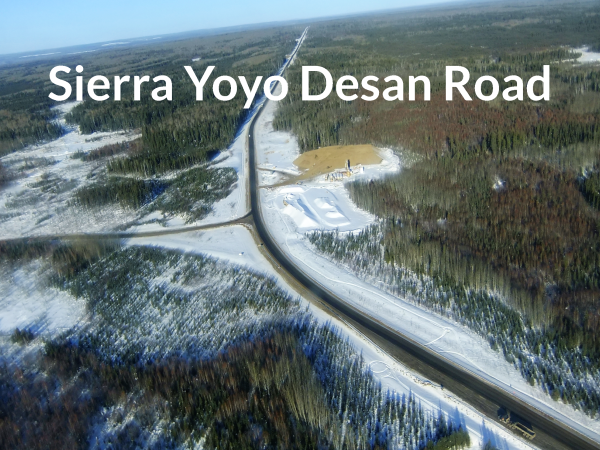 photo of Sierra Yoyo Desan Road