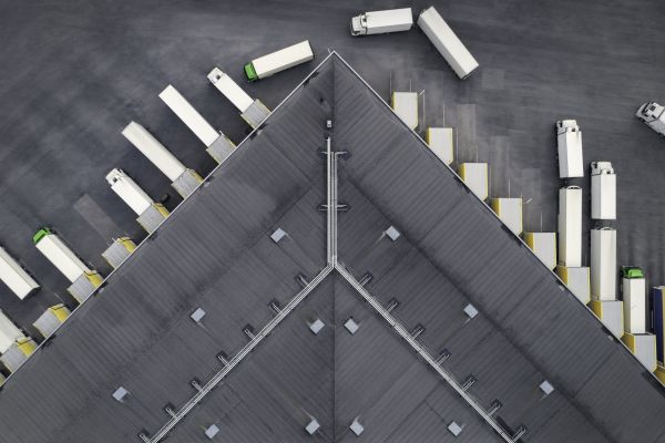View of logistics centre