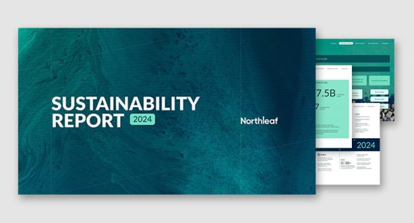 Cover of Northleaf 2024 Sustainability Report