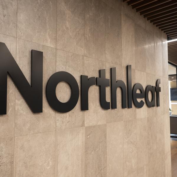 Image of Northleaf Logo in Toronto Office