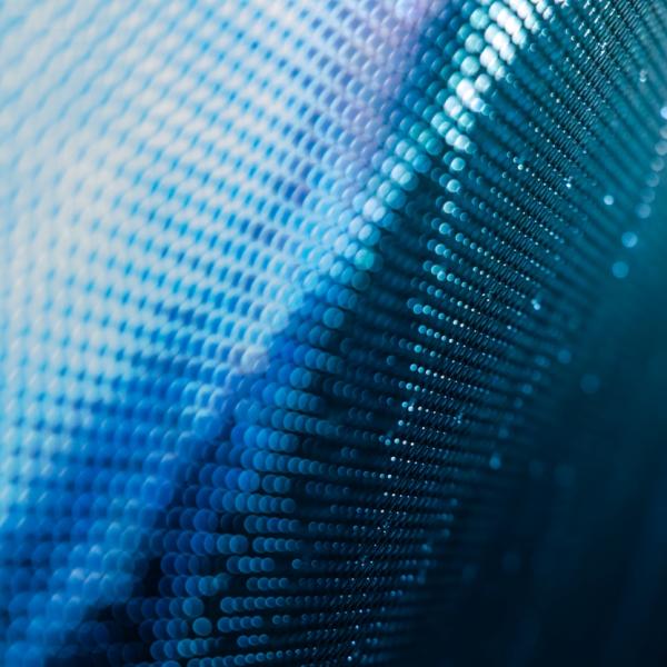 Image of a led screen close up